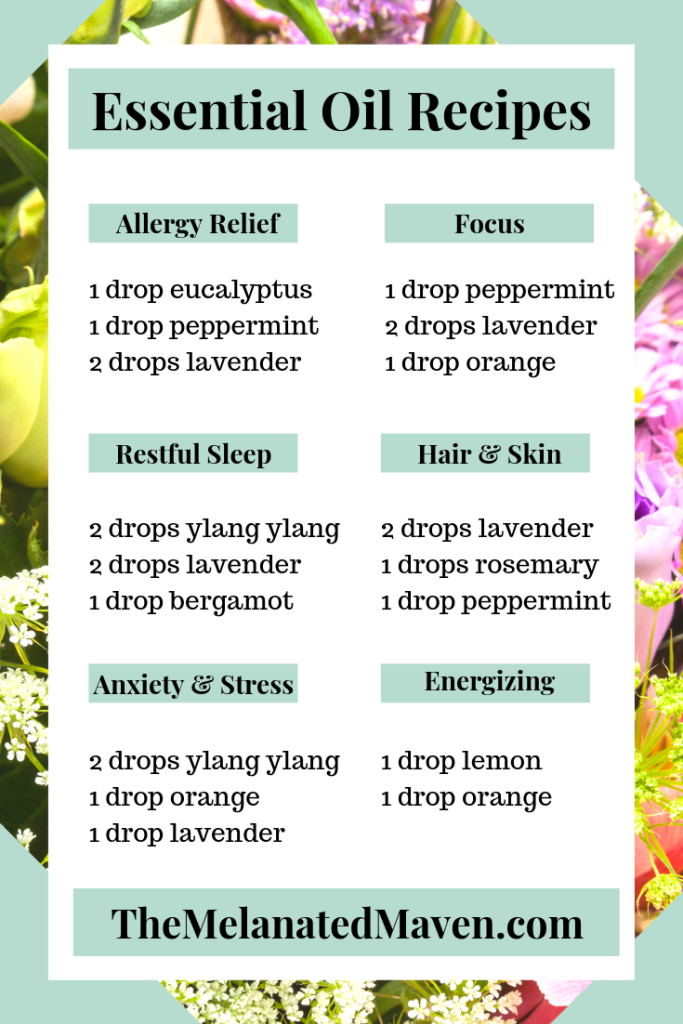 essential oil recipes